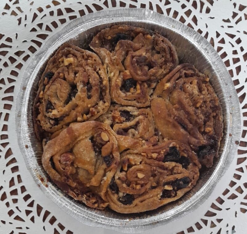 Pitta impigliata versione senza uvetta