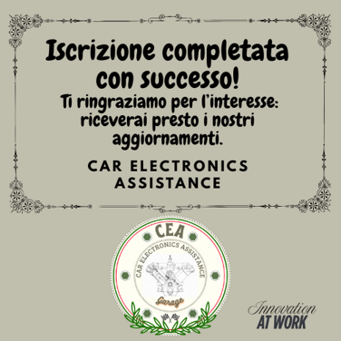 Messaggio Benvenuto
