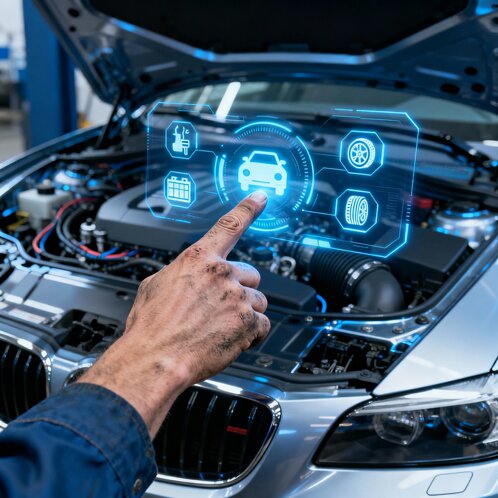 Diagnosi automotive: Ologramma