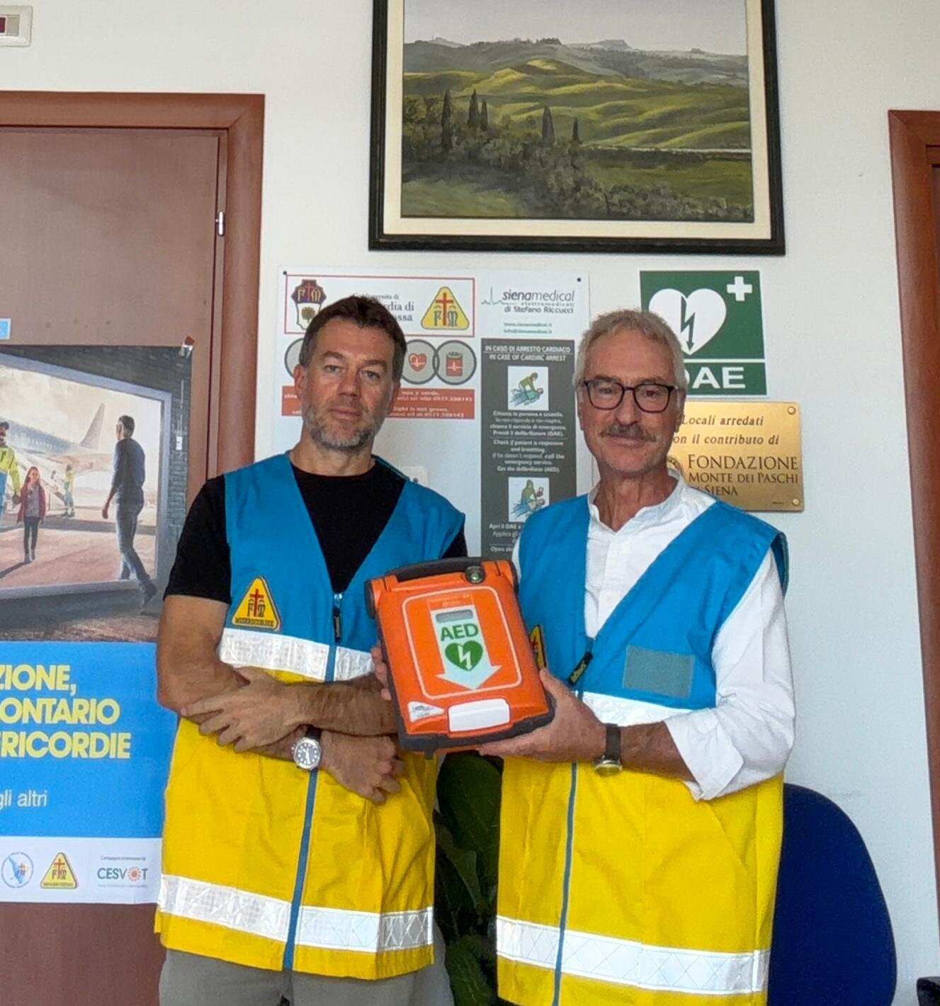 Acquistato il defibrillatore