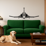 aereo-f4-phantom-adesivo-murale