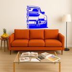 porsche-911-meta-posteriore-destro-adesivo-murale