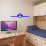 aereo-f4-phantom-adesivo-murale