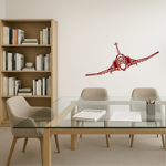 aereo-f4-phantom-adesivo-murale