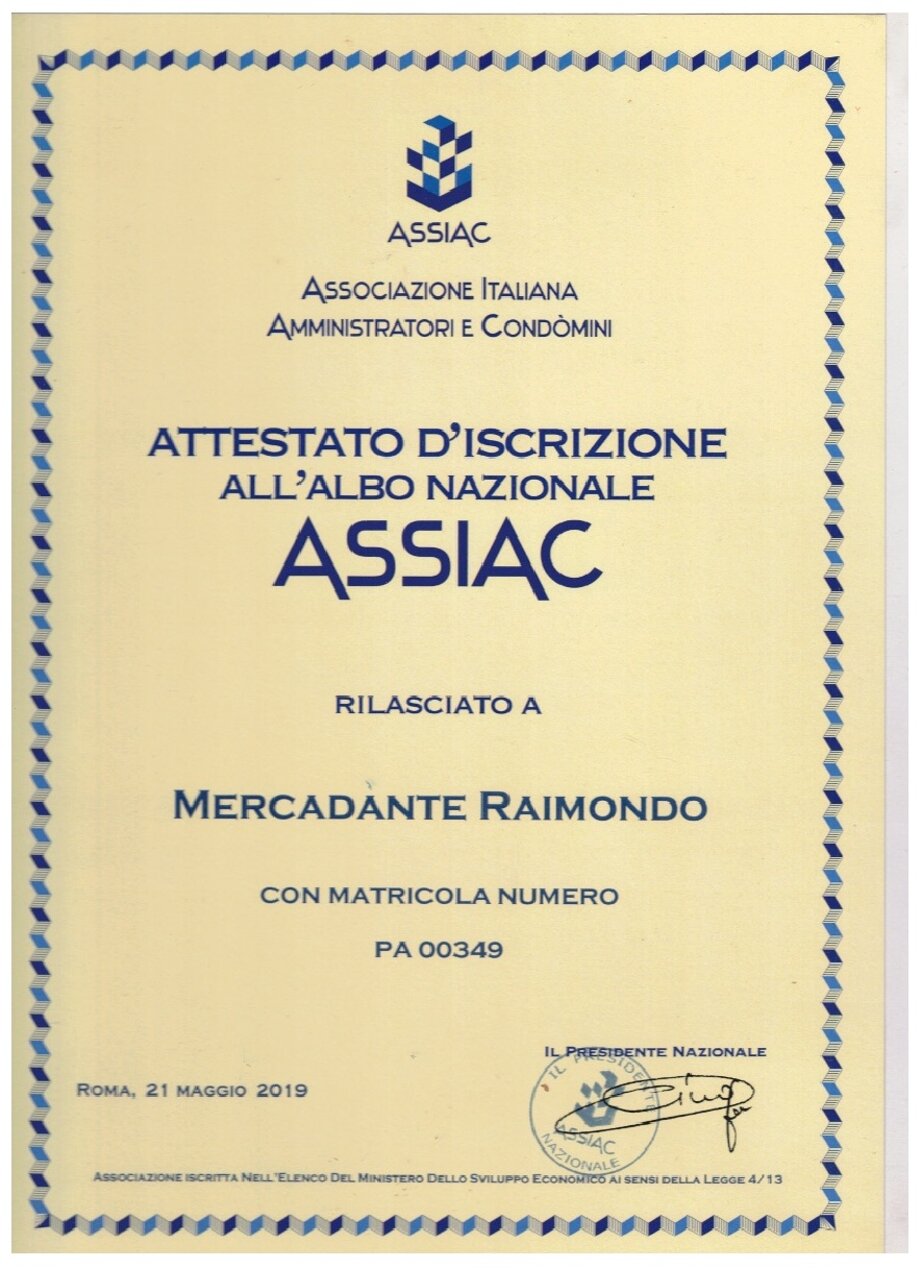 Iscrizione Assiac