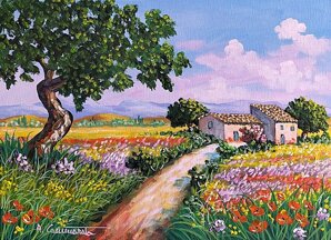 vendita quadro dipinto ad olio su tela, marina paesaggio