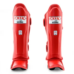 shin guards yokkao matrix - rosso 1