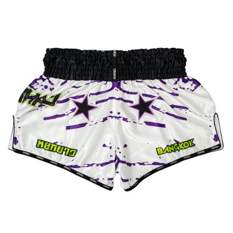 muay-thai-shorts-angry-bull-white-back