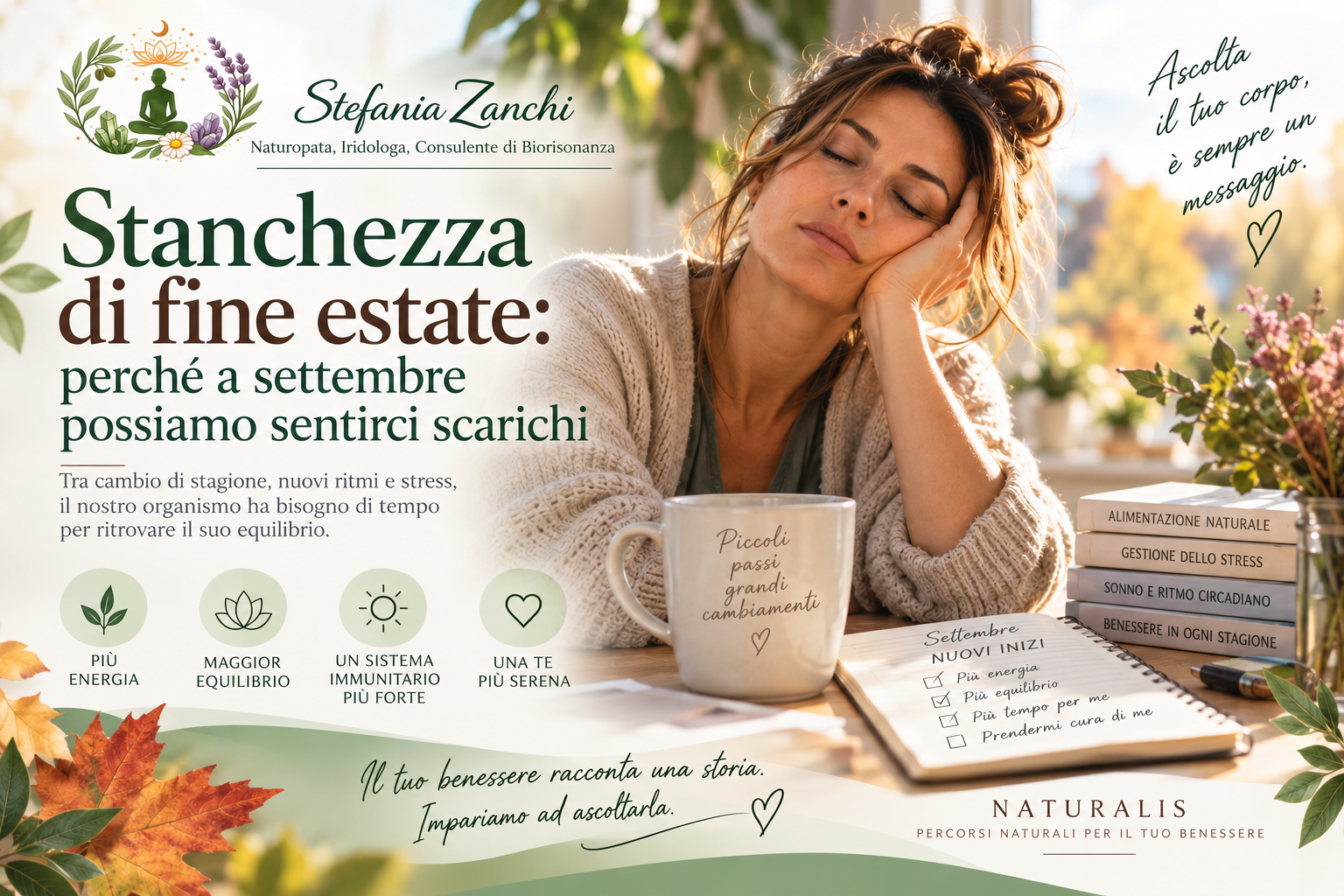 Stanchezza di fine estate: perché a settembre possiamo sentirci scarichi?