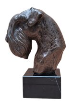 busto-cane-schnauzer-xx-secolo