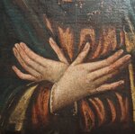 antico-dipinto-madonna-in-preghiera-scuola-italiana-xvii-xviii-secolo