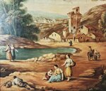 paesaggio-con-laghetto-borgo-e-figure-meta-xx