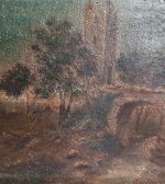 antico-paesaggio-con-torre-xviii-secolo