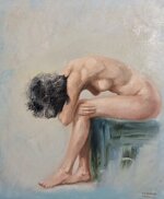 cassinari-marcello-vettor-donna-nuda-seduta-meta-xx-secolo