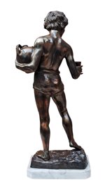 de-luca-ferdinando-xix-xx-ragazzo-con-brocca-e-bicchiere-xx-secolo