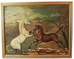 andreoletti-f-omaggio-a-giorgio-de-chirico-cavalli-xx-secolo