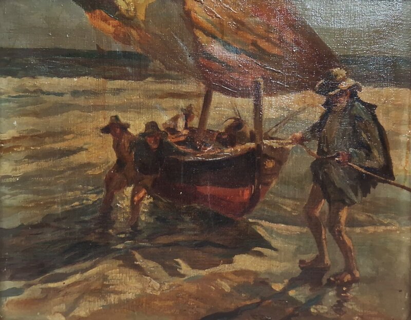 sorolla-joaquin-18631923-ritorno-dalla-pesca-da-un-modello-di-inizio-xx-secolo