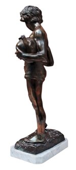de-luca-ferdinando-xix-xx-ragazzo-con-brocca-e-bicchiere-xx-secolo