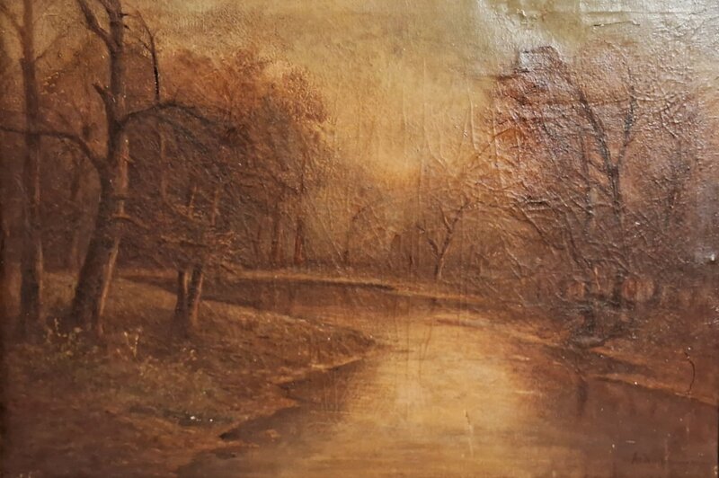 de-simone-a-bosco-con-piccolo-fiume-xix-secolo