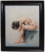 cassinari-marcello-vettor-donna-nuda-seduta-meta-xx-secolo