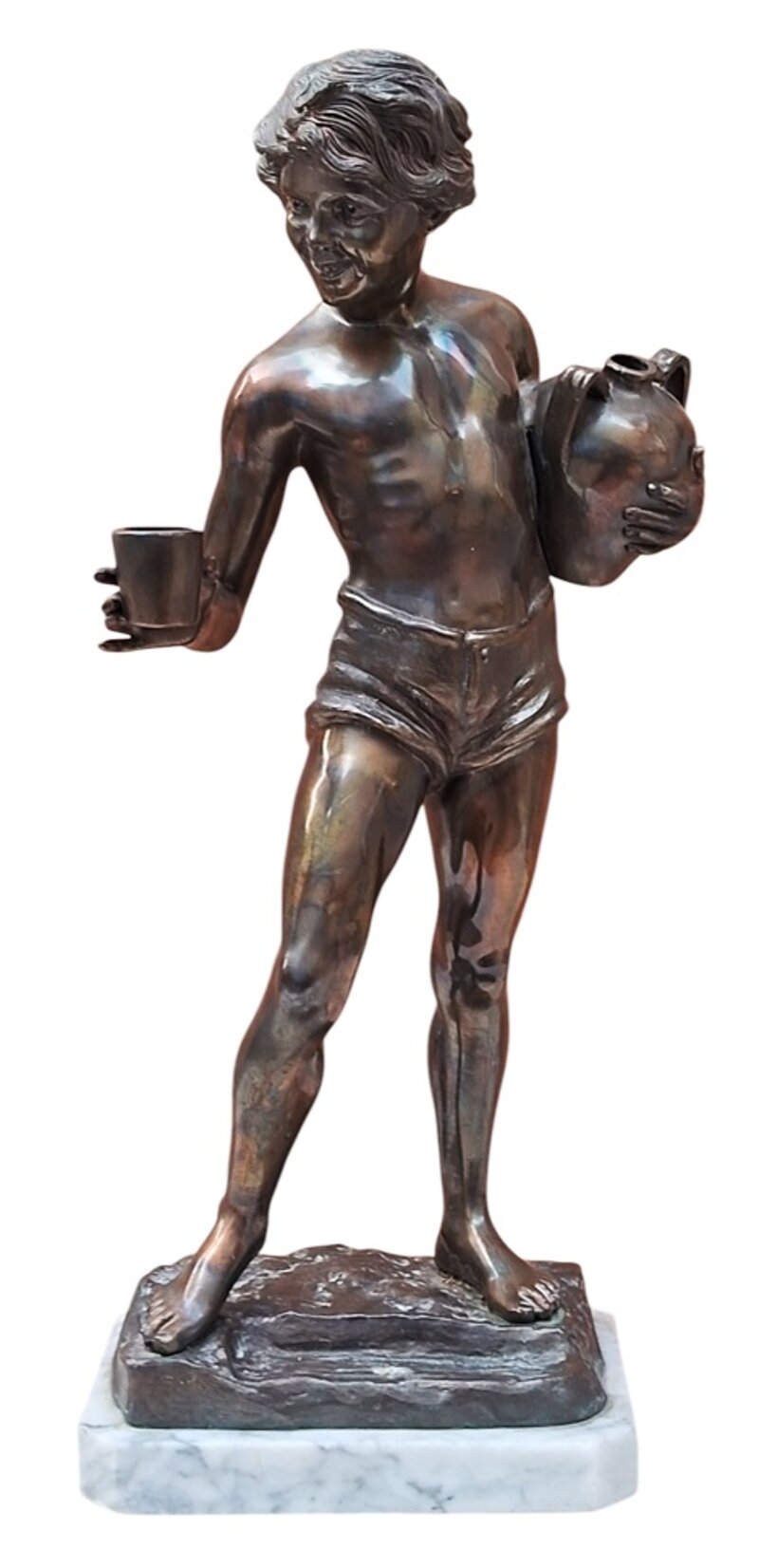 de-luca-ferdinando-xix-xx-ragazzo-con-brocca-e-bicchiere-xx-secolo
