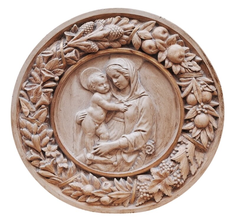 della-robbia-andrea-14351525-madonna-con-bambino-da-un-modello-di-xx-secolo