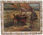 sorolla-joaquin-18631923-ritorno-dalla-pesca-da-un-modello-di-inizio-xx-secolo