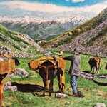 catalano-p-g-paesaggio-di-montagna-con-mucche-al-pascolo-xxi-secolo