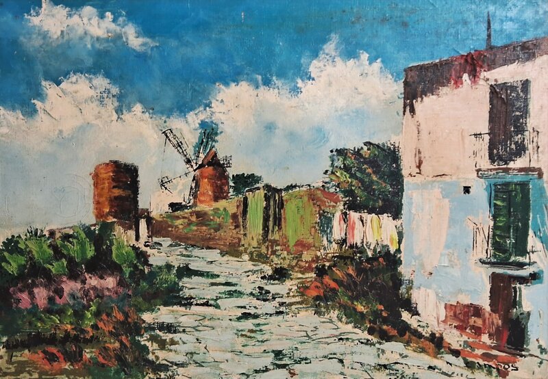campos-paesaggio-con-mulino-prima-meta-xx-secolo