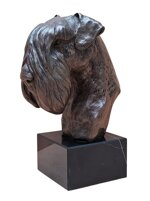 busto-cane-schnauzer-xx-secolo