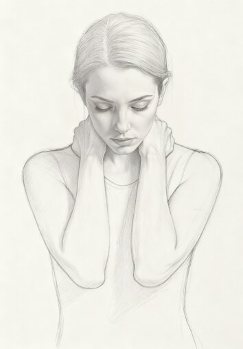 ritratto donna contorni essenziali matita.jpeg ritratto donna contorni essenziali matita.jpeg