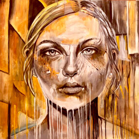 3 il volto diviso - finito - gen26 - olio su tela 90x90x2.jpeg 3 il volto diviso - finito - gen26 - olio su tela 90x90x2.jpeg