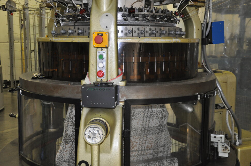 Vista frontale completa del meccanismo d'emergenza compreso nel kit Baiff