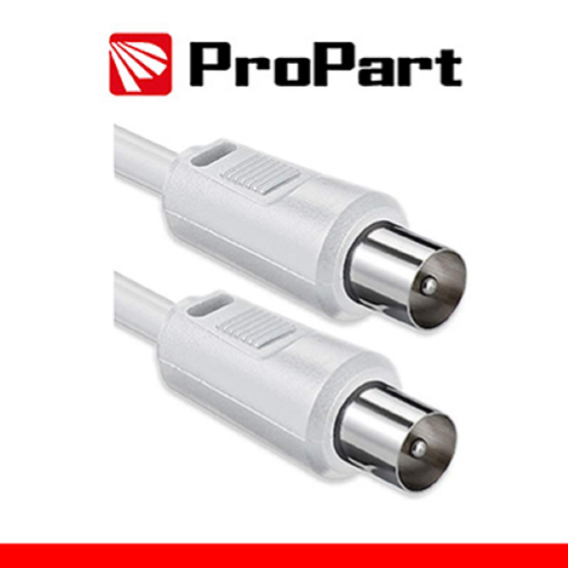 propart-cavo-antenna-tv-iec-2m-sp-sp-bianco