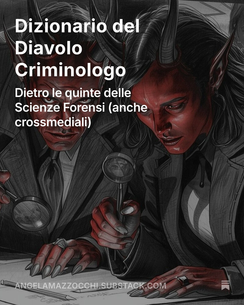 Dizionario del Diavolo Criminologo