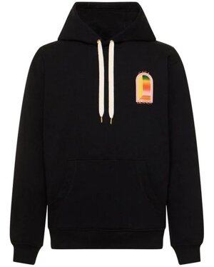 casablanca-gradient-arch-logo-hoodie-black