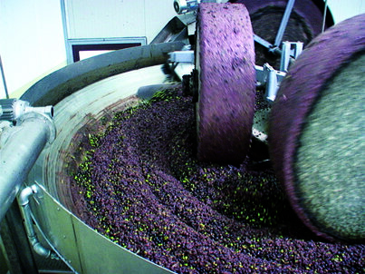 La lavorazione in mola