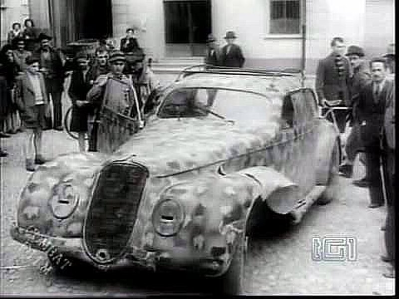 Automobile '45 colorata mimetica