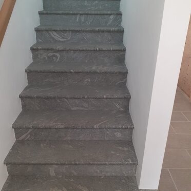Scala completa in Verde Marina spazzolato