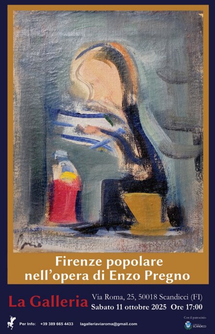 Enzo Pregno, Ponte Vecchio, 1933, olio su tela.