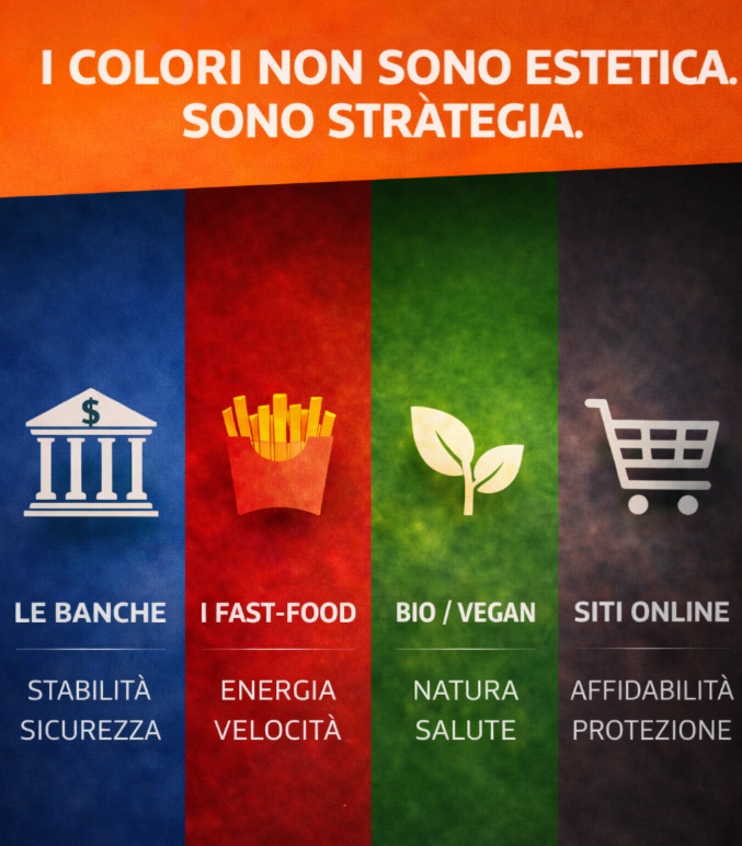 I COLORI NON SONO ESTETICA MA STRATEGIA