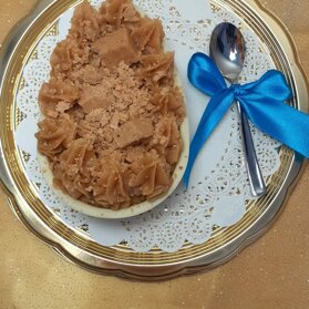 uova al cucchiaio Paçoquinha