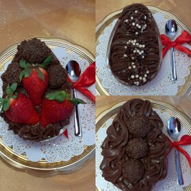 uova al cucchiaio Brigadero e fragola