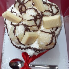 uova al cucchiaio cocco e fondente