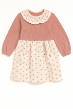 vestito-bicolor-rosa-e-crema-con-maniche-lunghe-24-mesi