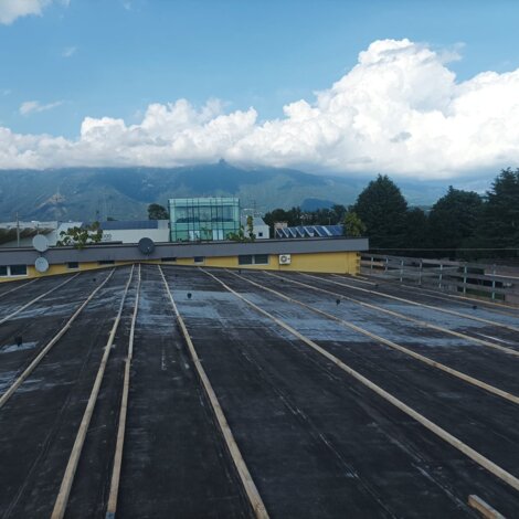 Lavori di manutenzione copertura tetto