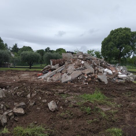 Demolizione civile effettuata