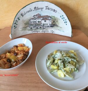 stoccafisso al verde oppure 