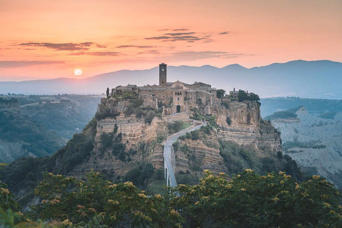 Civita di Bagnoregio, luxury holiday italy, luxury Italian travel designer, luxury travel des
