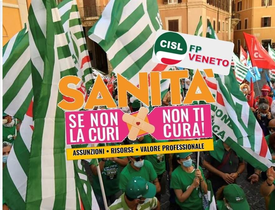 CISL FP Venezia. Sanità: 29 ottobre 2022 mobilitazione nazionale a Roma. Se non la curi non ti cura